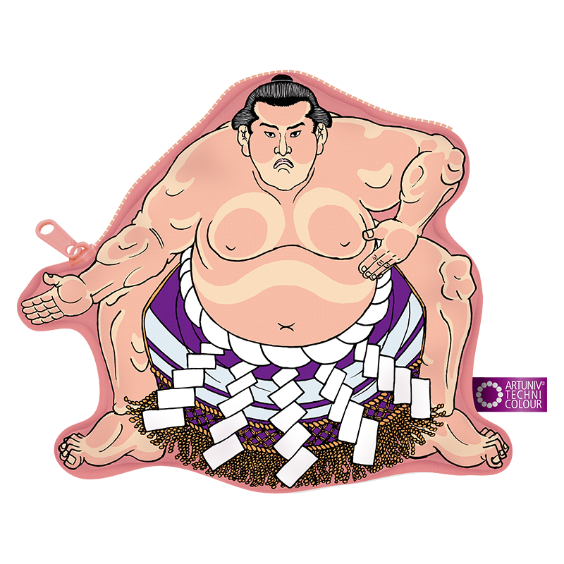 お相撲ハンカチ ポーチ 巾着 ネイチャーテクニカラー公式